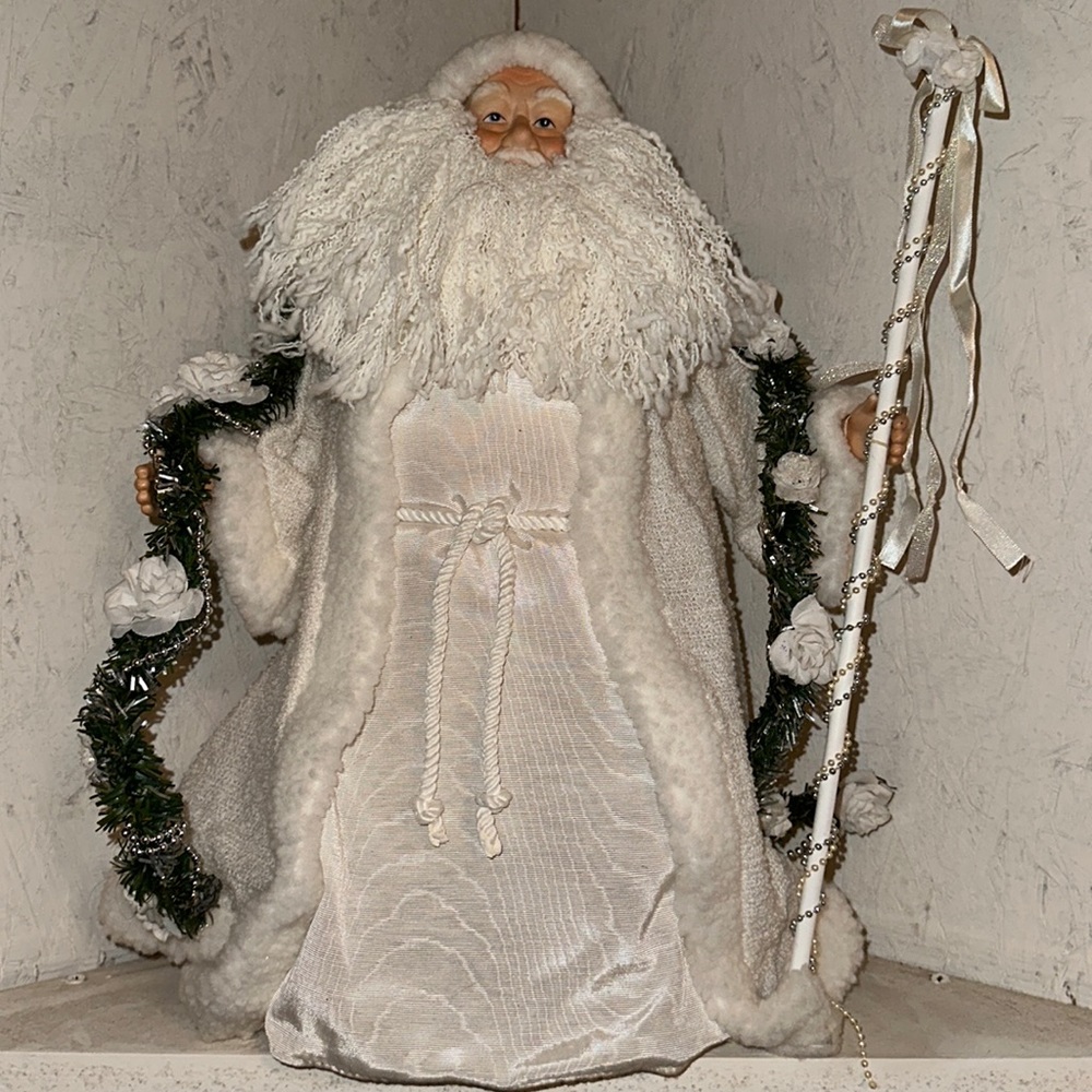 White Wonderland Tree Topper or centerpiece